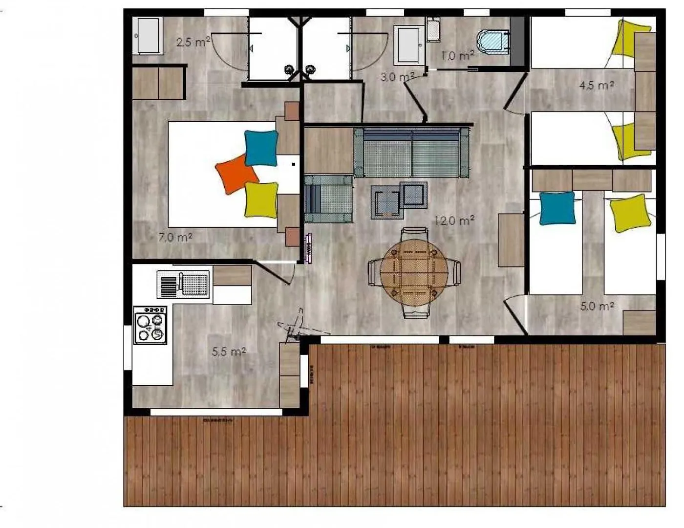 Chalet 3 Etoiles - Piscine - Eehhei Landry 0*,  France